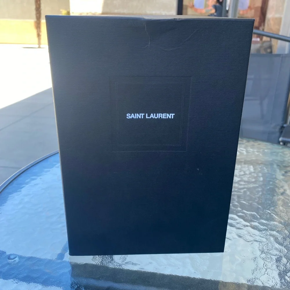 Yves Saint Laurent Tan Gold Crossbody Bag - Picture 5 of 6